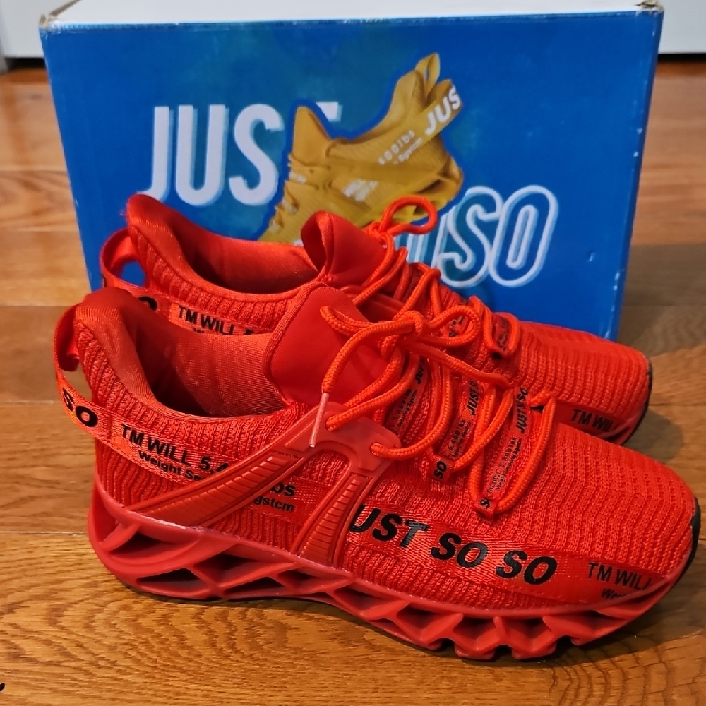 Kids Red Just So So Sneakers
